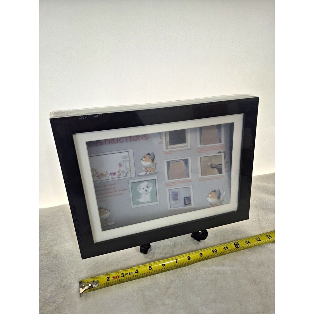 Kids Art Frame Holds 150+ Drawings Front Opening MDF Children's Artwork Storage